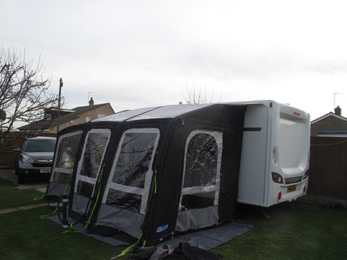 All weather caravan awning - caravan,