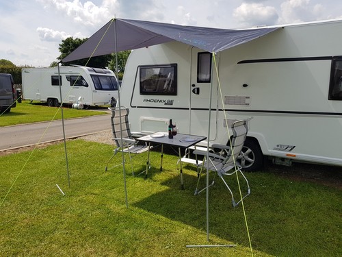 Awning caravan campervan - awning, sun