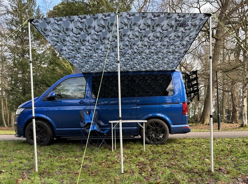 Campervan caravan awning - awning, sun