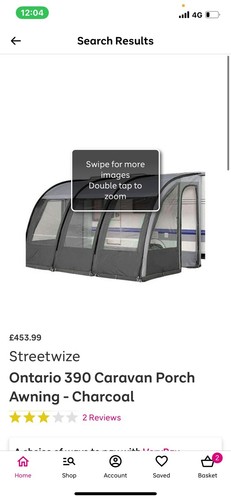 Used caravans awnings - caravans,