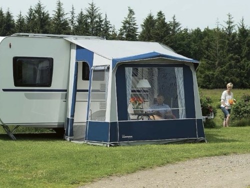 Caravan porch awning - caravan,