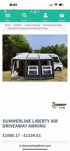 Awnings for caravans - awnings,