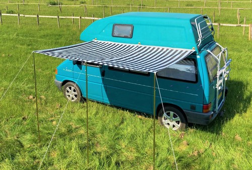 Campervan caravan awning sun - campervan,