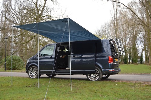 Campervan caravan awning sun - campervan,