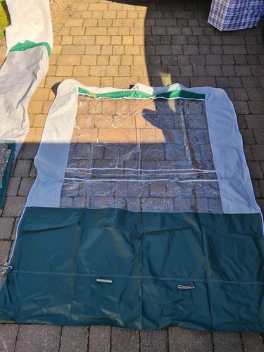 Porch awning aquarius green - porch,