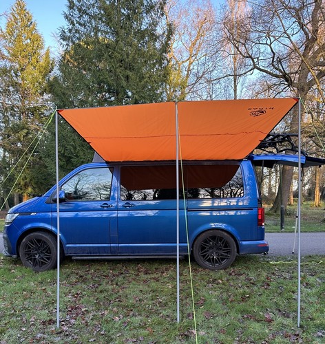 Campervan caravan awning sun - campervan,