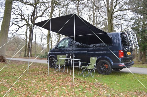 Campervan caravan awning sun - campervan,